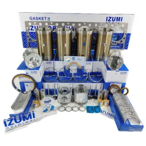 Izumi DE12 DL08 de12t động cơ Piston xi lanh lót Kit máy móc Bộ phận động cơ DE12 DL08 xây dựng lại Kit cho doosan động cơ