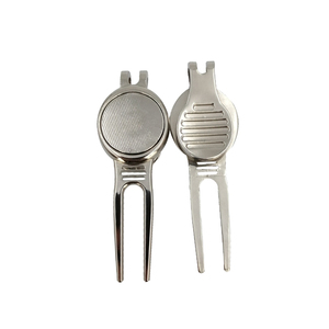 ที่กำหนดเอง BLANK Pocket โลหะสังกะสีอัลลอยด์กอล์ฟ <span class=keywords><strong>Divot</strong></span> เครื่องมือสำหรับซ่อม <span class=keywords><strong>Divot</strong></span> - Product Image 1