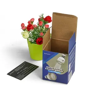 Boîte rectangulaire <span class=keywords><strong>Simple</strong></span> et personnalisée, boîtes d'emballage pour pomme de douche, en papier, <span class=keywords><strong>Simple</strong></span>, 0,8 unités - Product Image 1