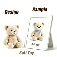 Mascotte en peluche personnalisée, peluche en tissu doux OEM ODM, création sur échantillon, cadeau en peluche personnalisé pour la promotion de la marque