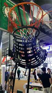 Sistema <span class=keywords><strong>de</strong></span> Entrenamiento <span class=keywords><strong>de</strong></span> Tiro <span class=keywords><strong>de</strong></span> Baloncesto Portátil <span class=keywords><strong>de</strong></span> Alta Calidad, Fácil <span class=keywords><strong>de</strong></span> Desmontar, <span class=keywords><strong>de</strong></span> Nailon/PVC, con Diseño Plegable, Color Negro, Personalizable - Product Image 5