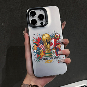 <span class=keywords><strong>Coque</strong></span> de téléphone antichoc en TPU mat avec motif drapeau personnalisé Football Champion, compatible <span class=keywords><strong>iPhone</strong></span> 17 16 15 14 13 Pro Max - Product Image 2