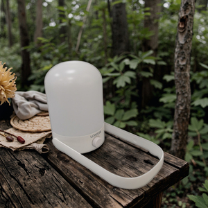 Lampe LED portable rechargeable par USB pour le camping en plein air, corps en ABS blanc, lampe suspendue pour tente, pour LONTOR DP Emergency - Product Image 2