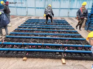 MAUP Solución de Encofrado de Plástico ABS Ligero y Reutilizable para Muros de Contención, Túneles de Servicios y Construcción de Pasillos Subterráneos - Product Image 3