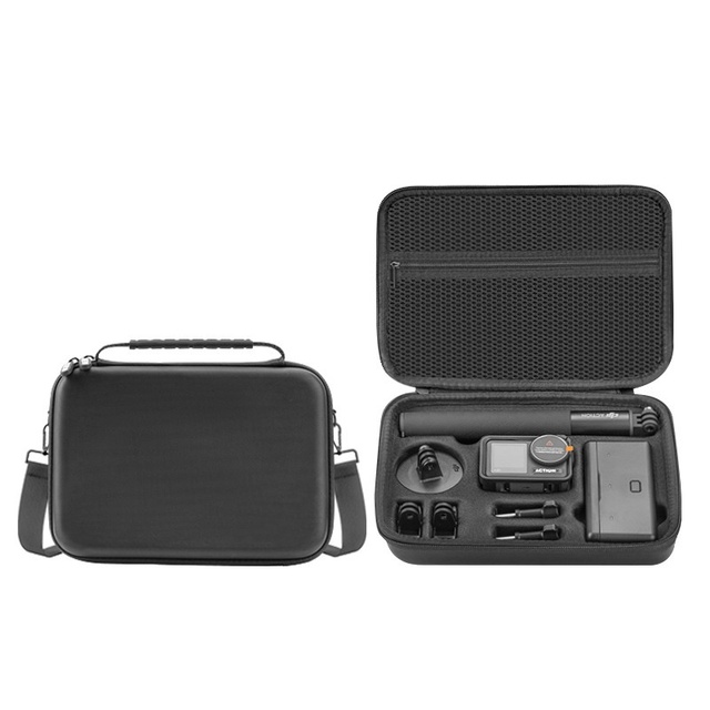 Universal EVA Storage Bag for Action 3/4/5pro Sports Camera Waterproof Accessory Case with Zipper Closure Casual Style