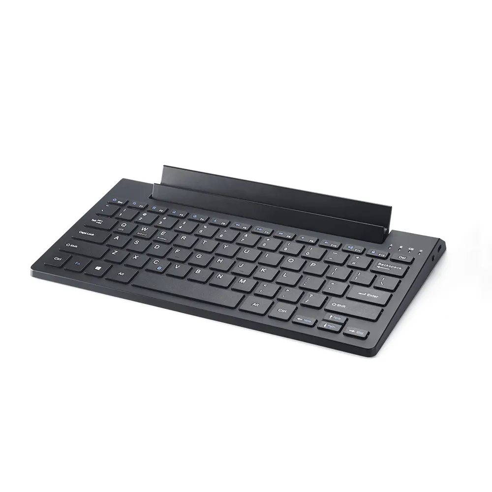 B050 OEM Keyboard Multi-channel Universal Blue Tooth Keyboard With Slot for Tablet Ipad Iphone
