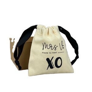 Bolsa de Algodón 100% Orgánico con Cordón, Bolsa Ecológica, Se Acepta Personalización - Product Image 1