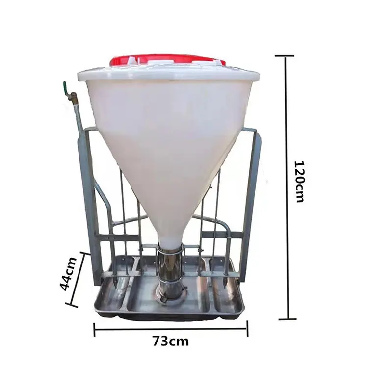 100kg asciutto e bagnato alimentatore mangimi per suini attraverso con il prezzo basso