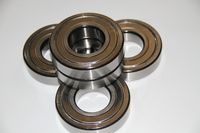 Roulement à billes à gorge profonde en acier chromé 6016-2RS/ZZ/C3 d'origine 80*125*22mm, précision P4, 5000 tr/min, pour usage en restauration, lubrifié à la graisse