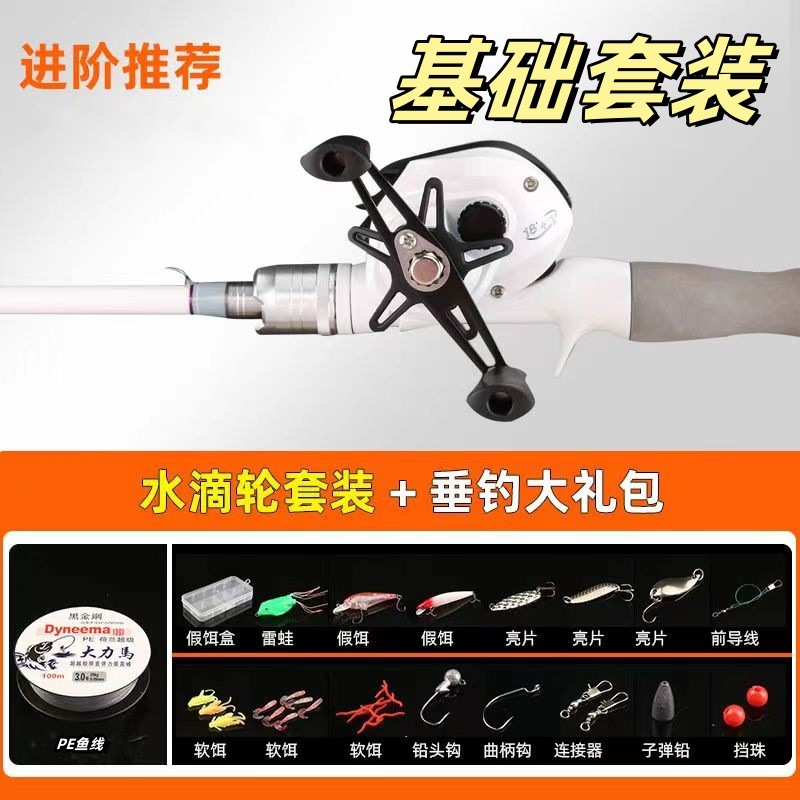 Left-hand baitcasting wheel basic kit