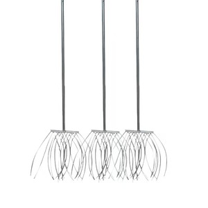Rastrillo extintor de incendios de acero inoxidable, juego de 2 piezas, duradero, para incendios forestales de clase A - Product Image 3