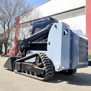 Chinese Cheap Front End Loaders Compact Wheel Mini Skid Steer Loader With Diesel Engine For Sale