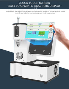 Machine d'essai d'endurance pliante en papier ISO 5626 MIT, testeur de résistance à la flexion d'essai de fatigue MIT pour l'usine de papier et de carton - Product Image 4