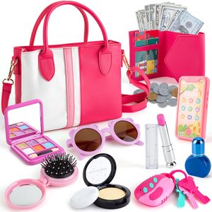 Offre Spéciale : Kit de Maquillage Princesse pour Enfants – Sac Cosmétique de Jeu d'Imitation et Jouet de Beauté Tendance - Product Image 2