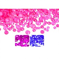 Strass en gros en verre cristal 2028 Neon Mix Tailles SS6-SS20 à dos plat non thermocollants pour vêtements et nail art