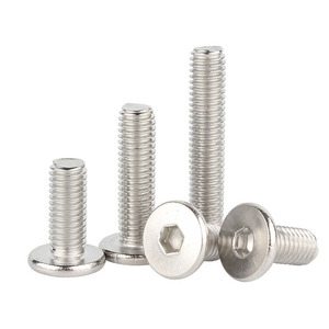 Vis personnalisées OEM en acier inoxydable, acier au carbone, vis à tête plate à six pans creux - Product Image 1