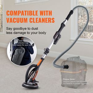 DB Wholesale 800W Drywall Sander con motor sin escobillas 1000-2300RPM Velocidad variable para lijado de pared industrial DIY 220V Power Sou - Product Image 6
