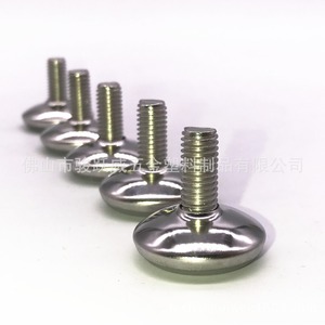 304 Stainless Steel <b>Adjustable</b> Feet For Furniture <b>Table</b> Chair <b>Legs</b> Anti Slip Pads Modern Design - Product Image 4