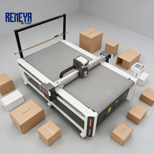Multi Flute Corrugated <b>Cardboard</b> REMEYA Die-Cutting Machine V Cutting Tool Computerized High for <b>Box</b> Making Creasing Perforating - Product Image 1