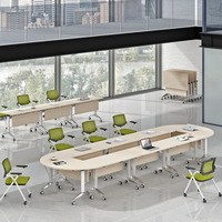Pied de bureau pliant avec table pliante Table d'appoint, espace supplémentaire pour les accessoires