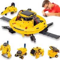 Jouets robots solaires 6 en 1, jouets éducatifs STEM, jouets de construction spatiale solaires, kit de bricolage scientifique pour enfants