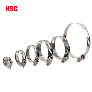 Accesorios de soporte de tubo de pezón de poste de tubo grande ajustable de palanca de acero inoxidable para carpintería abrazadera de manguera de tipo americano - Product Image 4