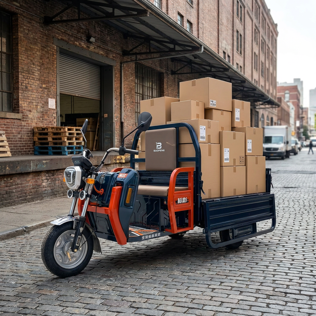 1.5M Large Capacity  Electric Cargo Tricycle | for Warehouse Logistics and Express Last-Mile Delivery