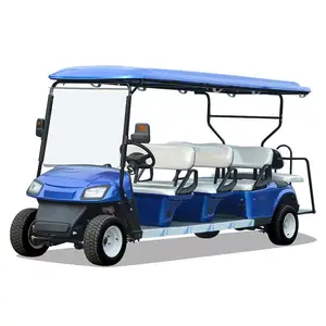 TONGCAI中国のミニ高級電気ゴルフカート部品使用4x472vストリートリーガル24 68シートオプション安い電気トレーラー