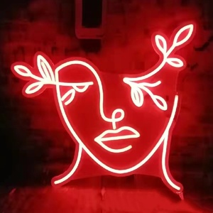 Màu thay đổi Neon RGB với điều khiển từ xa Logo Dấu Hiệu Cảnh <span class=keywords><strong>LED</strong></span> bầu không khí trong nhà Thanh Thư mô hình đèn - Product Image 6