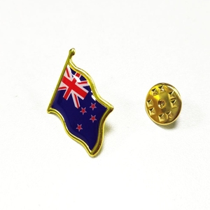Pin de solapa de bandera de Nueva Zelanda de Metal, alfileres de <span class=keywords><strong>kiwi</strong></span> de Nueva Zelanda, insignia patriótica de NZ a granel, regalos de recuerdo - Product Image 6