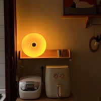 Lampe murale et de table 2-en-1, design nordique populaire, à LED, pour décoration intérieure, ambiance lumineuse, design Donut