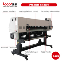 Imprimante grand format Locor nouvelle conception populaire 1,8 m 6 pieds à tête simple ou double Xp600 DX5 I3200 pour l'impression de bâches flexibles