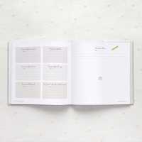 LABON Baby Birth Memory Book Erstes Jahr Album Personal isiertes Babybuch Andenken Journal Meilenstein Baby Geschenk