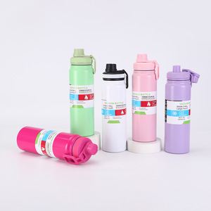 Botella de Agua Aislada al Vacío de Acero Inoxidable, Termo de Boca Ancha, Vaso Portátil para Viajes, Oficina y Actividades al Aire Libre - Product Image 2