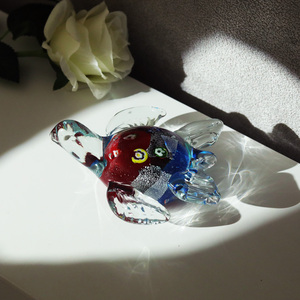 Tortuga Marina de Cristal, Regalos Decorativos para Mujeres, Colección de Animales de Vidrio Soplado, Figura Decorativa para el Hogar, Pisapapeles - Product Image 3