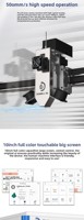 Printer 3D Industri Dowell High-Speed DF1616-12 Format Besar 1600mm Tertutup 60 ℃   Ruang Suhu Konstan Mendukung PLA