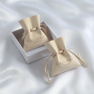 8x10cm Fabricant Personnalisé Petite Boutique Luxe Cadeau de Mariage Bijoux Emballage Sac Chaîne <span class=keywords><strong>Pochette</strong></span> - Product Image 6