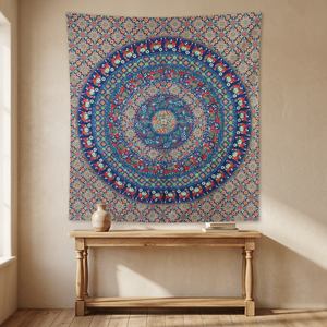 exclusive new indian elephant abstract Mandala <b>Tapestry</b> <b>Wall</b> <b>Hanging</b> - Product Image 4