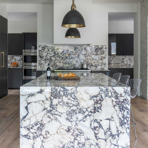 Lastre di <span class=keywords><strong>Marmo</strong></span> <span class=keywords><strong>Viola</strong></span> Italiano Calacatta <span class=keywords><strong>Viola</strong></span> per Top Cucina e Bagno - Product Image 4