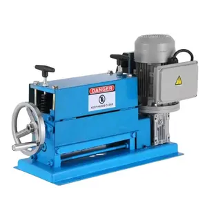 High Speed Home Using Small Electric Scrap Copper Jacket Cut Stripper Machine Auto Waste Cable Recycling Wire Stripping Machine