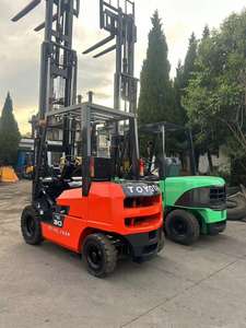 Montacargas Diésel Mitsubishi Usado de 3 Toneladas, Tracción 4x4, 2 Años de Garantía, Construcción Japonesa Original, Manejo de Contenedores, Mástil de 3 Etapas - Product Image 6