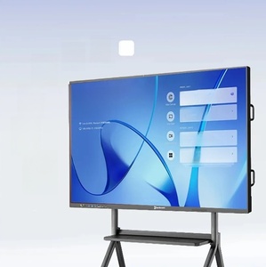 กระดานไวท์บอร์ดอัจฉริยะ Hiseeview ขนาด 86 นิ้ว ระบบแอนดรอยด์และวินโดว์ ใช้ซีพียู Intel รองรับการสัมผัส 20 จุด ความละเอียด 4K สำหรับห้องเรียนอัจฉริยะ หน้าจอไร้สาย - Product Image 6