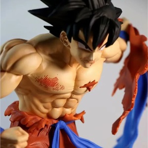 Figura de Son <span class=keywords><strong>Goku</strong></span> Versión Batalla de 34 cm Figura de Anime de PVC, Estatua de Personaje de Dibujos Animados, Nueva Figura de Colección de Dragon Ball, Regalo - Product Image 6