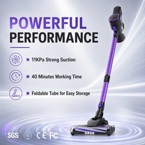 เครื่องดูดฝุ่นแบบแท่งอัจฉริยะ Cyclone กำลังดูดสูง 150W รุ่น W3013 พร้อมไส้กรอง HEPA สำหรับใช้ในบ้านและโรงแรม - Product Image 1