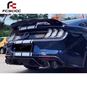 ตัวแยกขอบกันชนท้ายคาร์บอนไฟเบอร์ GT500สำหรับรถ <span class=keywords><strong>Ford</strong></span> <span class=keywords><strong>Mustang</strong></span> GT500อัพเกรดใหม่สำหรับการผลิต2018-2022 - Product Image 6