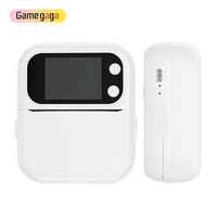 Gamegaga Impresora de Etiquetas Creativas con IA para Niños, Mini Impresora de Bolsillo Inalámbrica de 2'' HD M13, Impresora sin Tinta para Manualidades Infantiles, Regalos Educativos