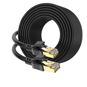 Câble <span class=keywords><strong>Ethernet</strong></span> Cat 8 40Gbps Cat8 <span class=keywords><strong>Ethernet</strong></span> blindé en cuivre sans oxygène Câble de connexion RJ45 <span class=keywords><strong>Cordon</strong></span> de raccordement réseau CAT8 - Product Image 1