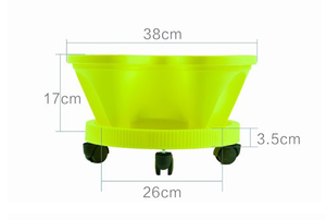 Pots de fleurs d'intérieur verticaux pour balcon, jardinières de jardin suspendues intelligentes, Pot de plantes pour herbes, légumes, fleurs, fraises - Product Image 3