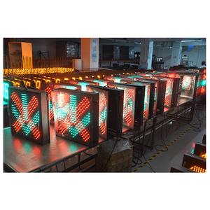 Strada del traffico autostradale croce rossa/freccia verde Led segno di controllo della corsia - Product Image 4
