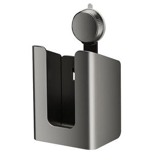 Boîte à mouchoirs à ventouse, couvercle magnétique rectangulaire, sans perçage, fixation murale pour réfrigérateur, micro-ondes, gris bronze - Product Image 2